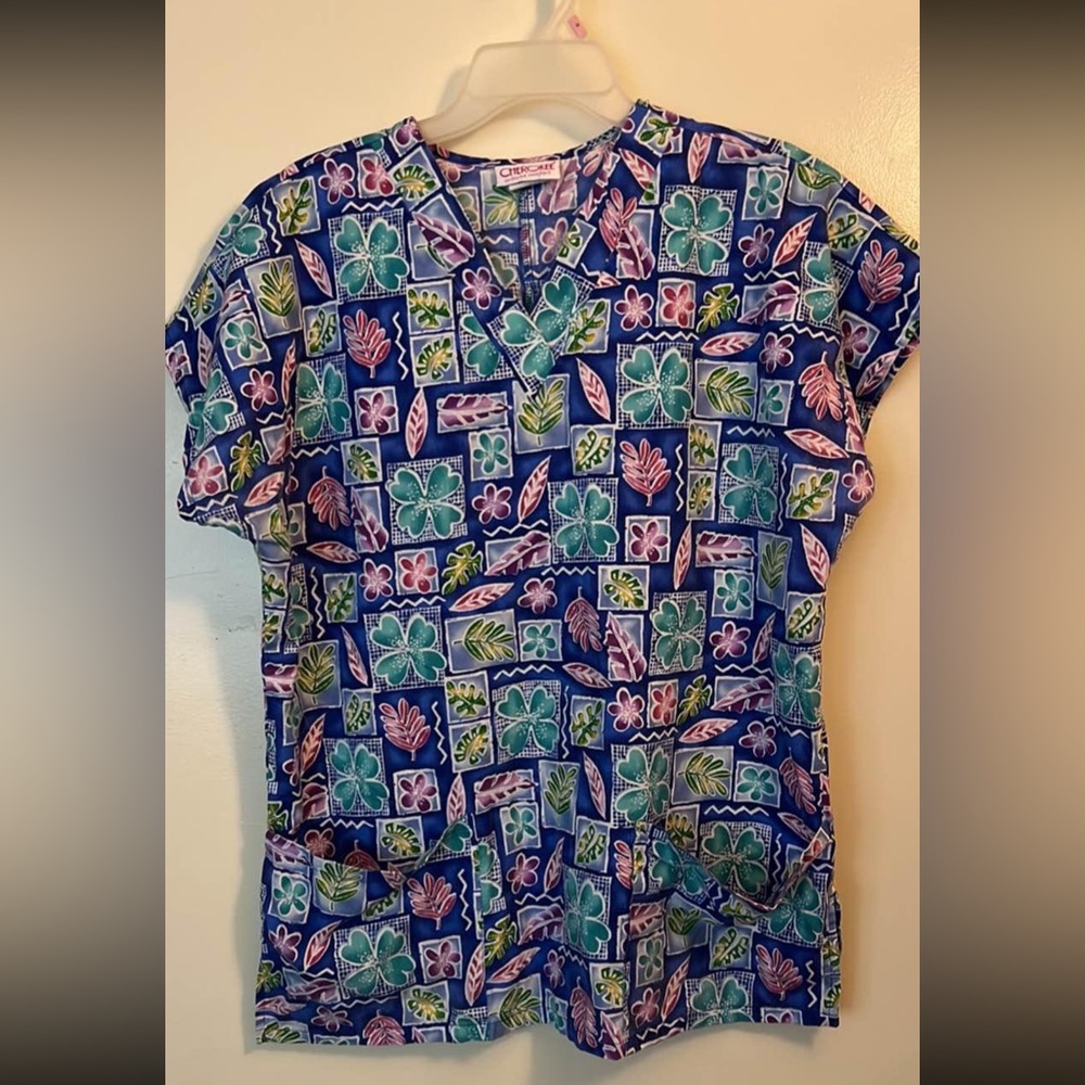 2 Cherokee Scrub Tops